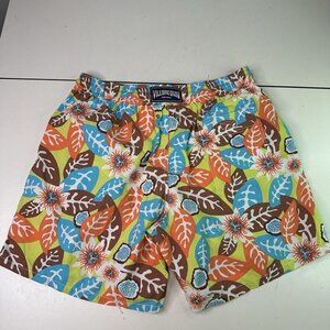 VILEBREQUIN Swimwear Floral Hawaiian Gecko Trunks  Men’s Size XXL 2XL